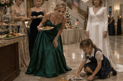 SHE MERCILESS THREW A PLATE AT A LITTLE GIRL IN THE MIDDLE OF A CHARITY DINNER… NOT KNOWING THE CHILD HAD BEEN PERSONALLY INVITED BY THE WOMAN WHO OWNED THE HOUSE