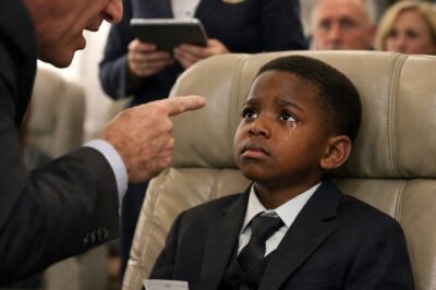A Boy’s First-Class Seat Was Taken—Then the Truth Changed Everything