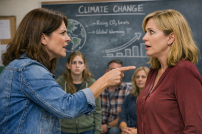 My high school bully became my daughter’s science teacher — at her project night, she humiliated my child in front of everyone, so I finally put her in place.