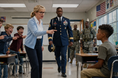 TEACHER ACCUSED A BLACK STUDENT OF LYING ABOUT HIS DAD —UNTIL A 4-STAR GENERAL WALKED INTO THE ROOM.