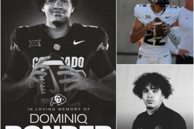 FOOTBALL TRAGEDY Colorado Buffaloes star Dominiq Ponder dead aged just 23 after horrific car crash as Deion Sanders leads tributes