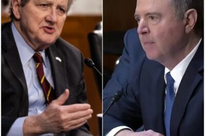 CAPITOL ERUPTS: John Kennedy Slams ‘Hidden Protest Funding’ Networks in Explosive Capitol Hearing While Adam Schiff Watches in Silence — A Clash That Could Reshape the Debate on Money and Activism in Washington”