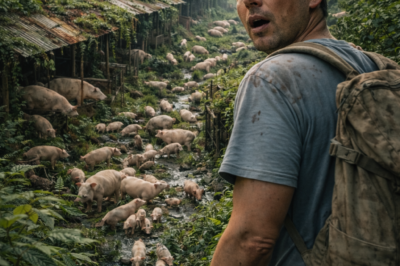 A Farmer Left 30 Pigs on a Mountain and Never Came Back… Five Years Later, Something Impossible Happened