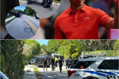 BREAKING: Tiger Woods Involved In Frightening Rollover Crash, Everyone Praying.k