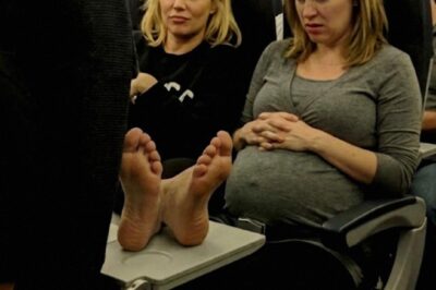 AN ENTITLED WOMAN PUT HER BARE FEET ON MY TRAY TABLE WHILE I WAS PREGNANT — THE KARMA SHE RECEIVED 10 MINUTES LATER IS ABSOLUTELY PRICELESS