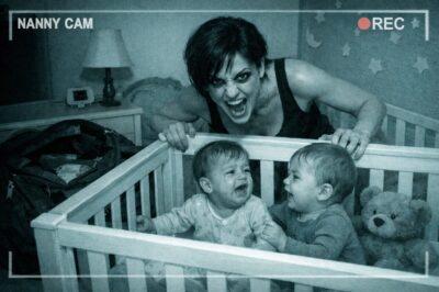 I hired a sweet 60-year-old babysitter for my twins — one night, the nanny cam showed WHO she really was, and I raced home shaking.
