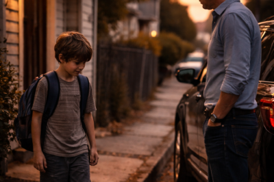 My son came home acting strange, but it was his refusal to sit that led me to the police station.