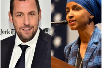 Breaking News:Adam Sandler IGNITES Political Inferno With Alleged “Safer Without Somali Immigrants” Remark Targeting Ilhan Omar — Viral Clips Explode, Lawmakers Demand Answers, Supporters and Critics Clash Nationwide as America Spirals Into a High-Stakes Showdown Over Immigration, Identity, and the Limits of Free Speech