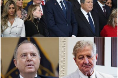 Breaking News:John Neely Kennedy DESTROYS Adam Schiff on Live TV – Studio Falls Silent as Barron Trump Bullying Claim Sparks Chaos – One Brutal Line Leaves Schiff “Ghost-White” in 35 Seconds