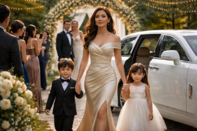 My ex-husband invited me to his wedding to humiliate me, but the ceremony stopped when I stepped out of a Rolls-Royce with our twins. My name is Liza . See more