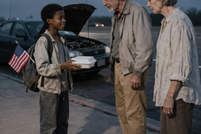 A BLACK BOY GAVE AWAY HIS ONLY MEAL TO STRANDED STRANGERS — HE HAD NO IDEA WHO THEY REALLY WERE. BUT…