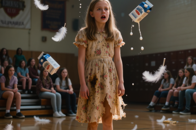 Students Humiliated the Orphan Girl in Front of the Whole School…Until Her Father Appeared.
