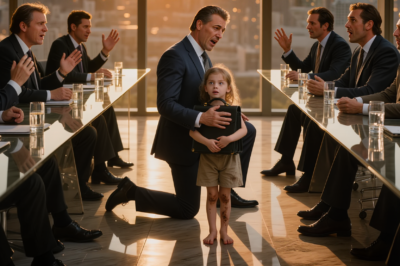 “A Poor Child Walked Into the Boardroom With His Briefcase… What Happened Next Shocked Everyone.”