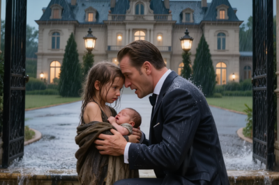 “During a Stormy Night, a Homeless Child Knocked on a Billionaire’s Gate… What Happened Next Shocked Everyone.”