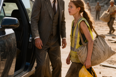 A LITTLE GIRL BEGGED THEM NOT TO FIRE HER FROM THE CONSTRUCTION SITE… SECONDS LATER, A MILLIONAIRE FROZE IN SHOCK