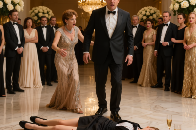 THE ORPHANED GIRL WAS FORCED TO WORK AS A WAITRESS AT A LAVISH PARTY… UNEXPECTEDLY, THE FIRST PERSON TO STAND UP FOR HER WAS THE HOST OF THE PARTY.