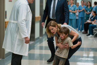 HE SLAPPED A 7-YEAR-OLD BOY IN THE ER HALLWAY… NOT KNOWING THE HOSPITAL DIRECTOR KNEW EXACTLY WHO THAT CHILD’S MOTHER WAS.