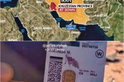 Ir@n Claims Shocking Discovery at Crash Site—Female U.S. Military ID & Isr@eli Permit Raise Questions [PHOTO].k