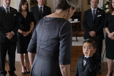 They Slapped My 6-Year-Old Son at My Husband’s Funeral… They Had No Idea Who He Really Was