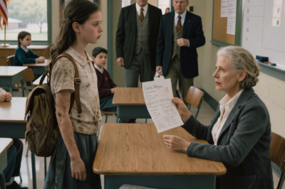 SHE TORE UP A STUDENT’S FINAL EXAM IN FRONT OF EVERYONE… THEN DISTRICT OFFICIALS STEPPED INTO THE CLASSROOM